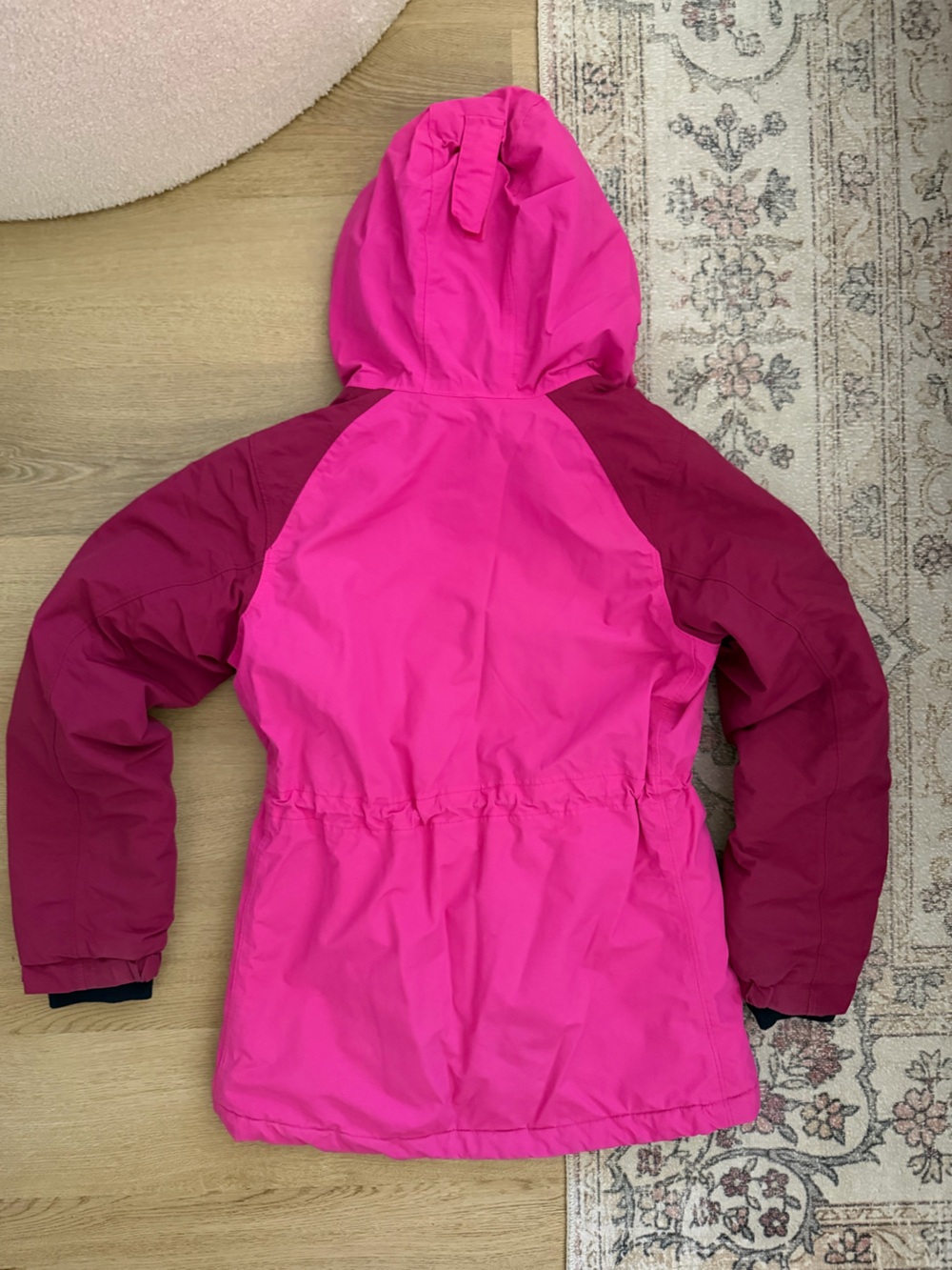 lands end kids squall insulated grow-a-longs winter jacket - Picture 3 of 8